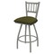 Holland Bar Stool Co 30" Swivel Bar Stool, Nickel Finish, Graph Parrot Seat X810 - alternate 1